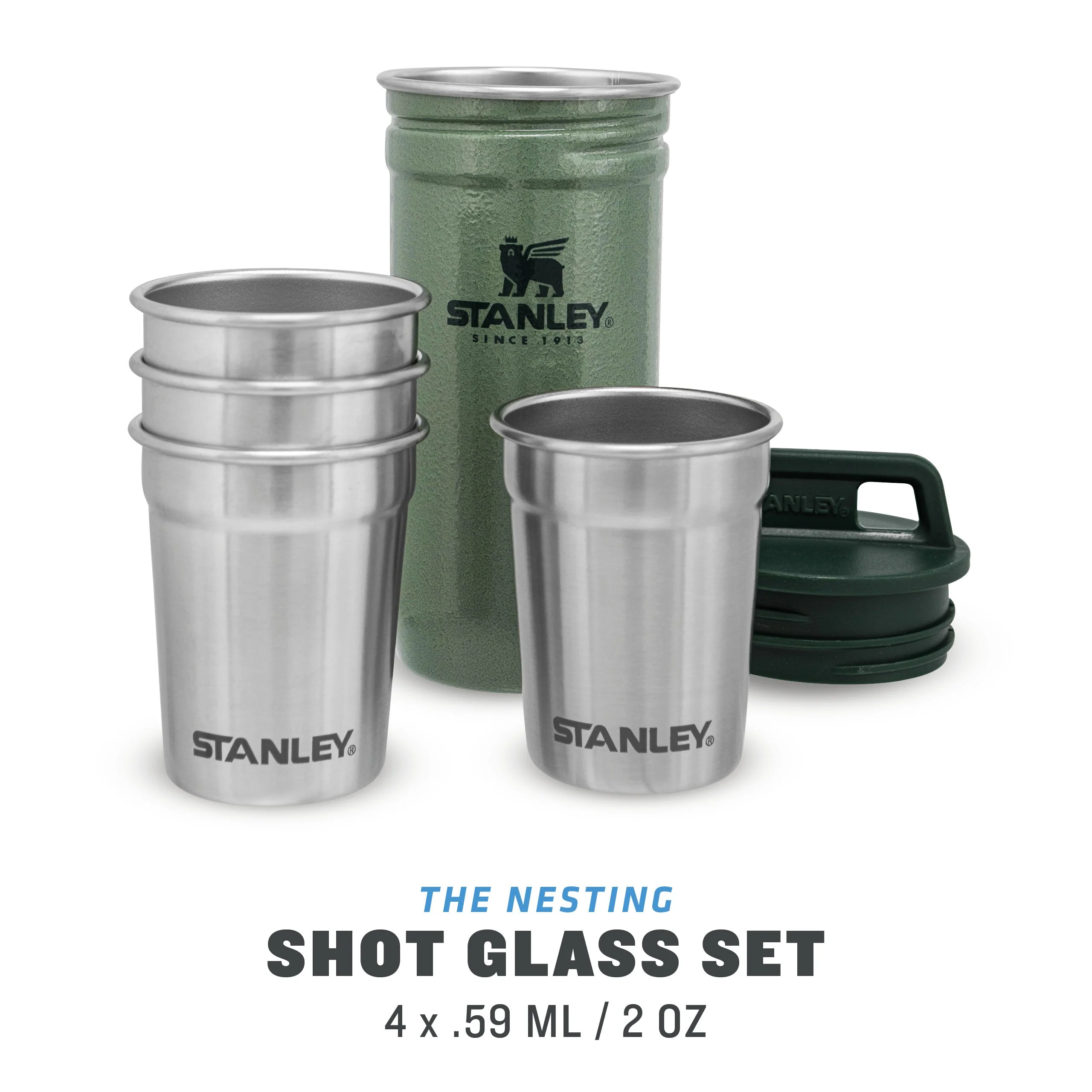 Adventure Nesting Shot Glass Set - Image 3