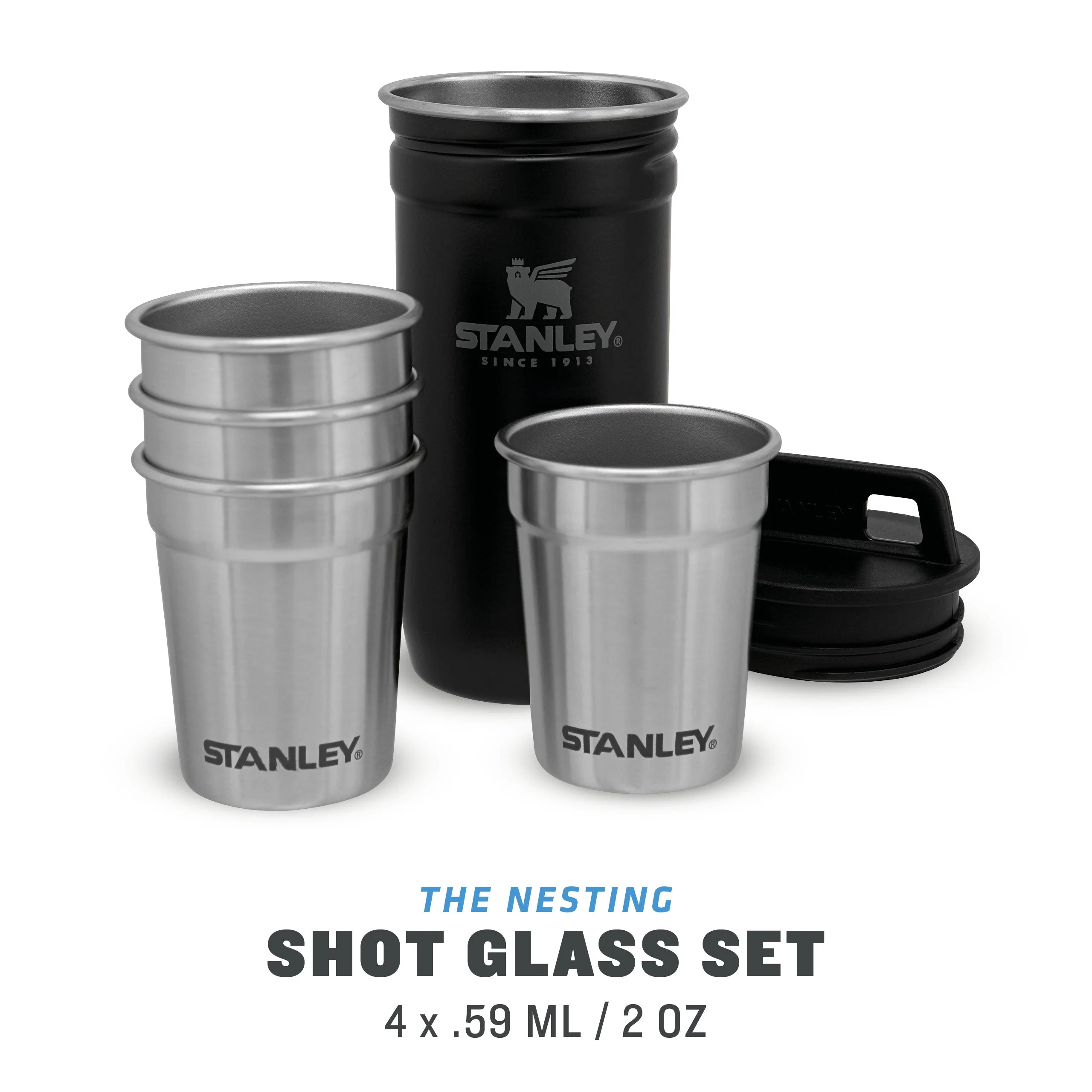Adventure Nesting Shot Glass Set - Image 7
