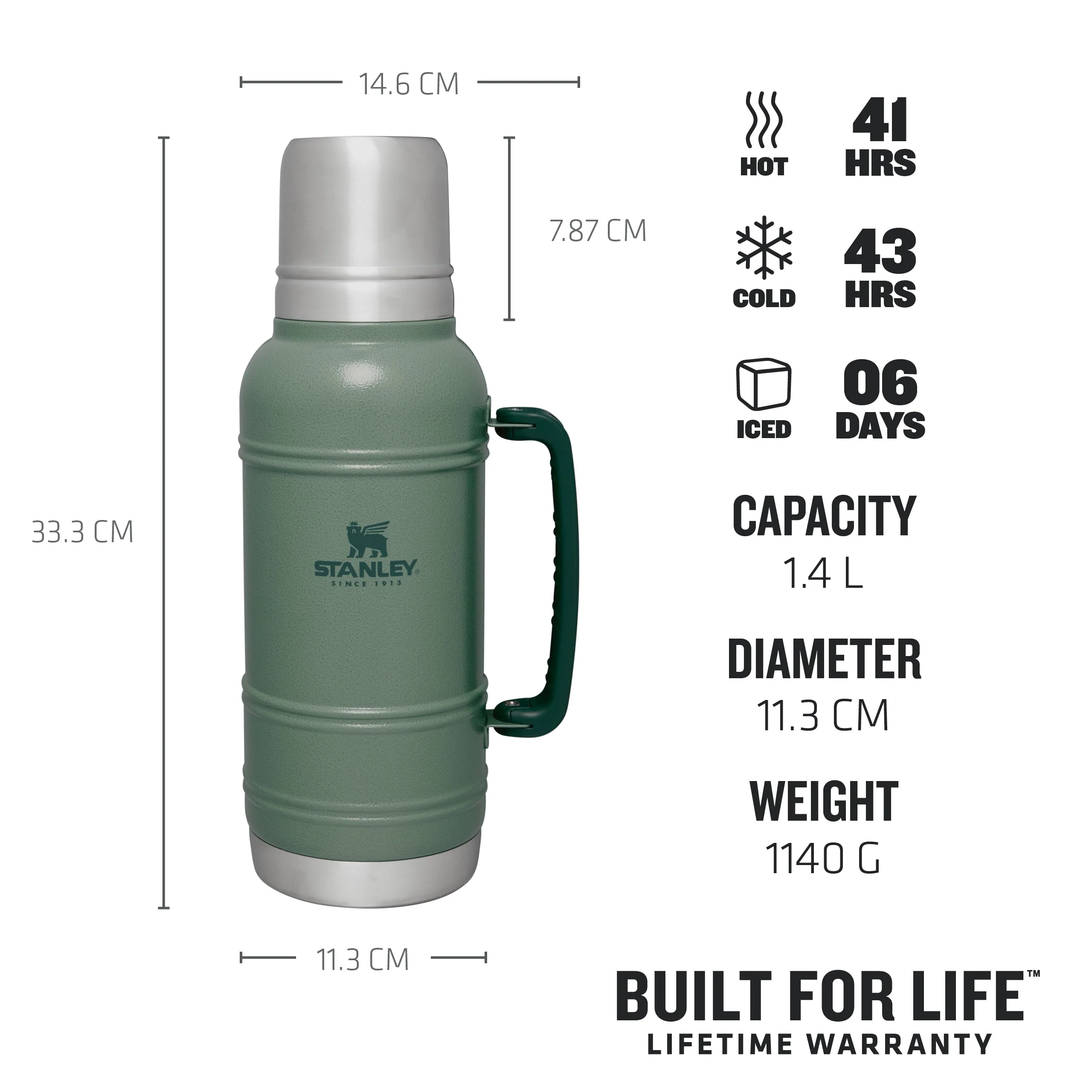 Artisan Thermal Bottle | 1.4L - Image 4