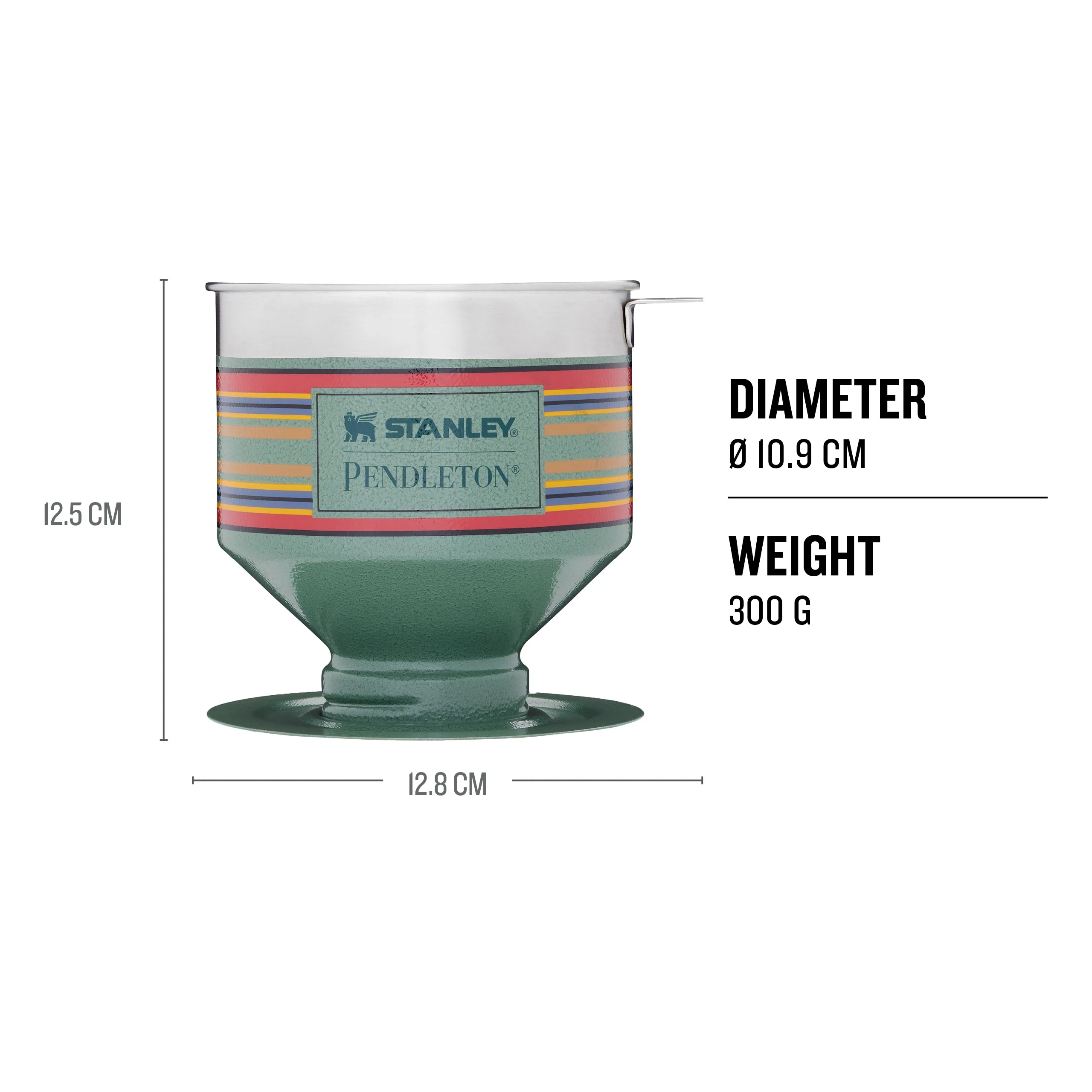 Pendleton Yakima Camp Stripes Perfect-Brew Pour Over Set - Image 4