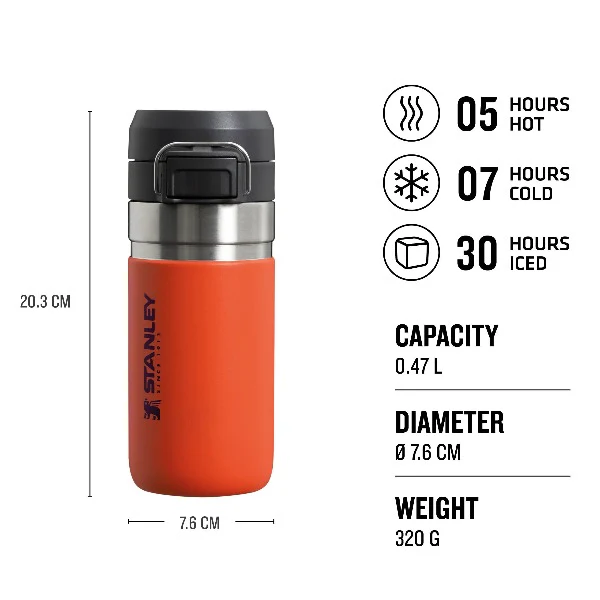 Go Quick Flip Water Bottle | 0.47L - Image 12