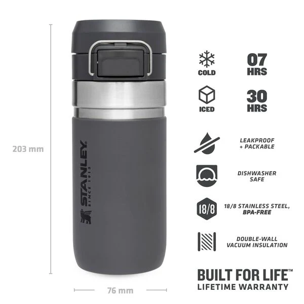 Go Quick Flip Water Bottle | 0.47L - Image 30