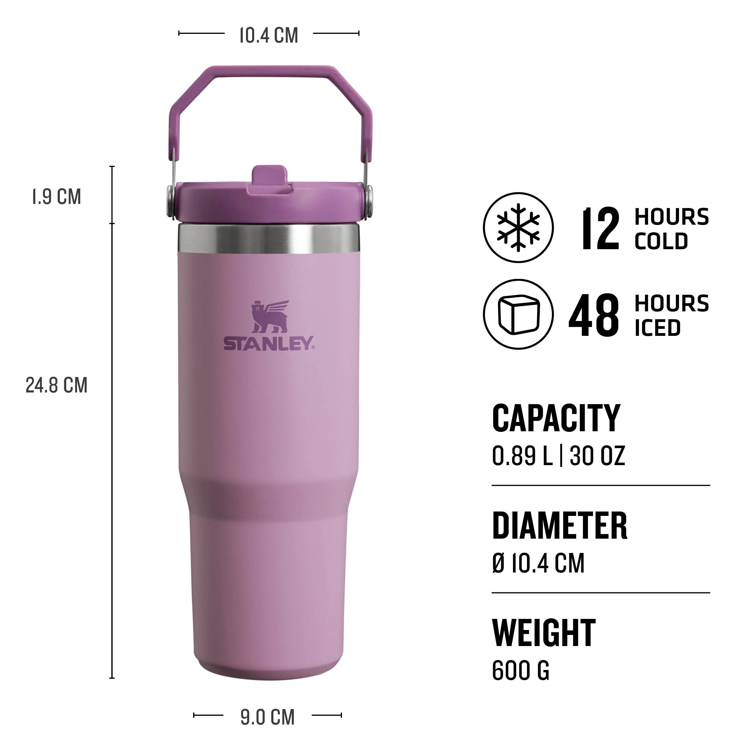IceFlow™ Flip Straw 2.0 Tumbler | 0.89L - Image 18