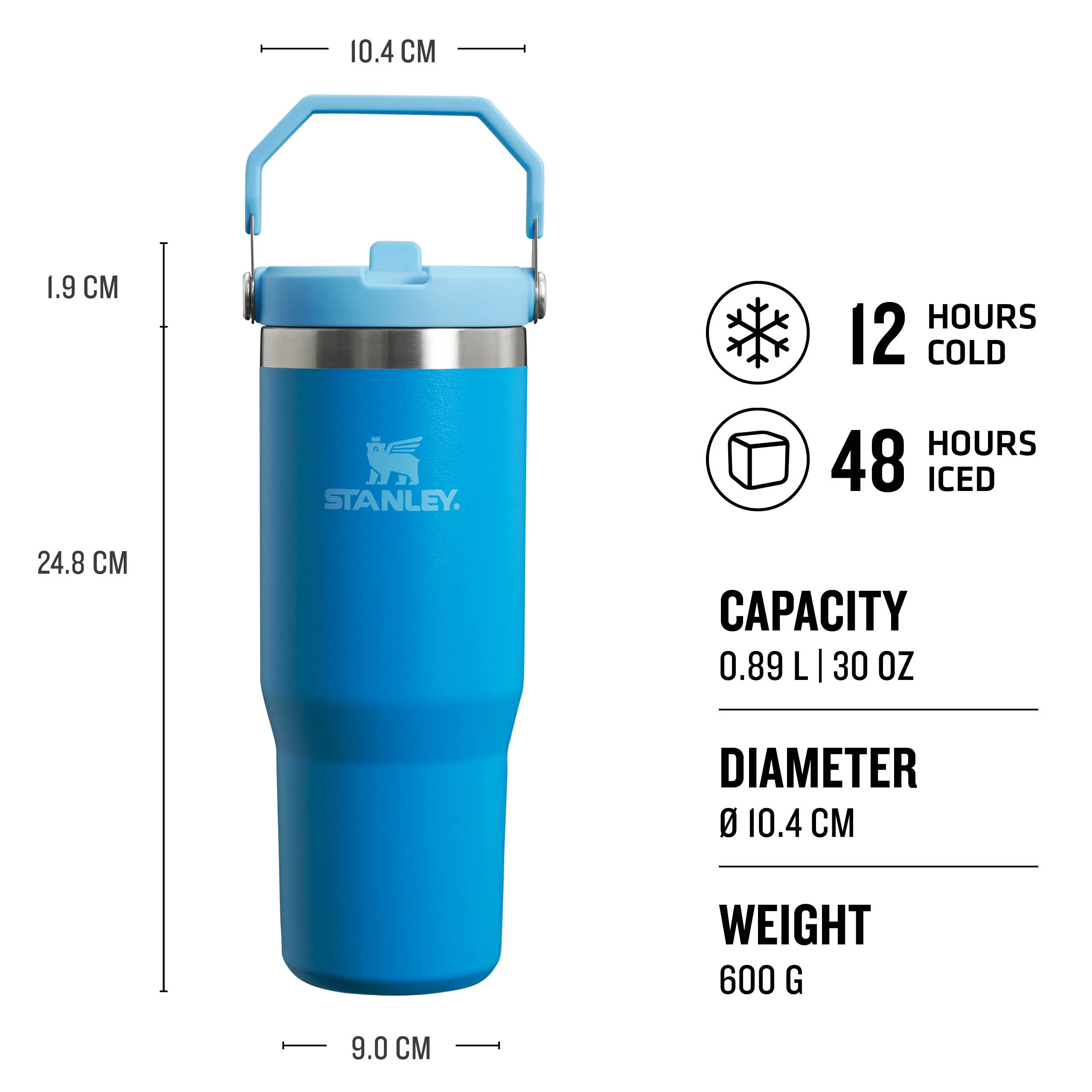 IceFlow™ Flip Straw 2.0 Tumbler | 0.89L - Image 26