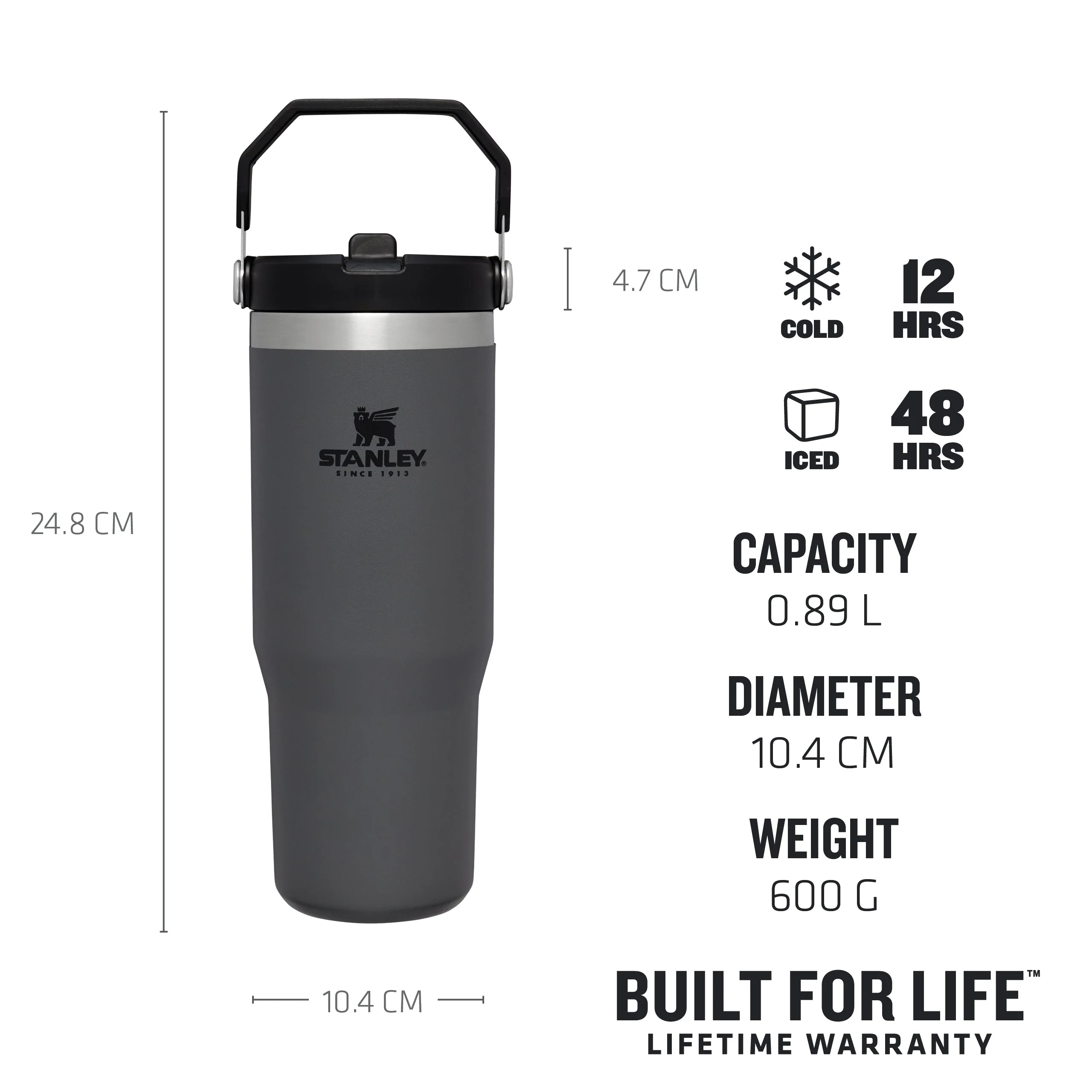 IceFlow™ Flip Straw 2.0 Tumbler | 0.89L - Image 32