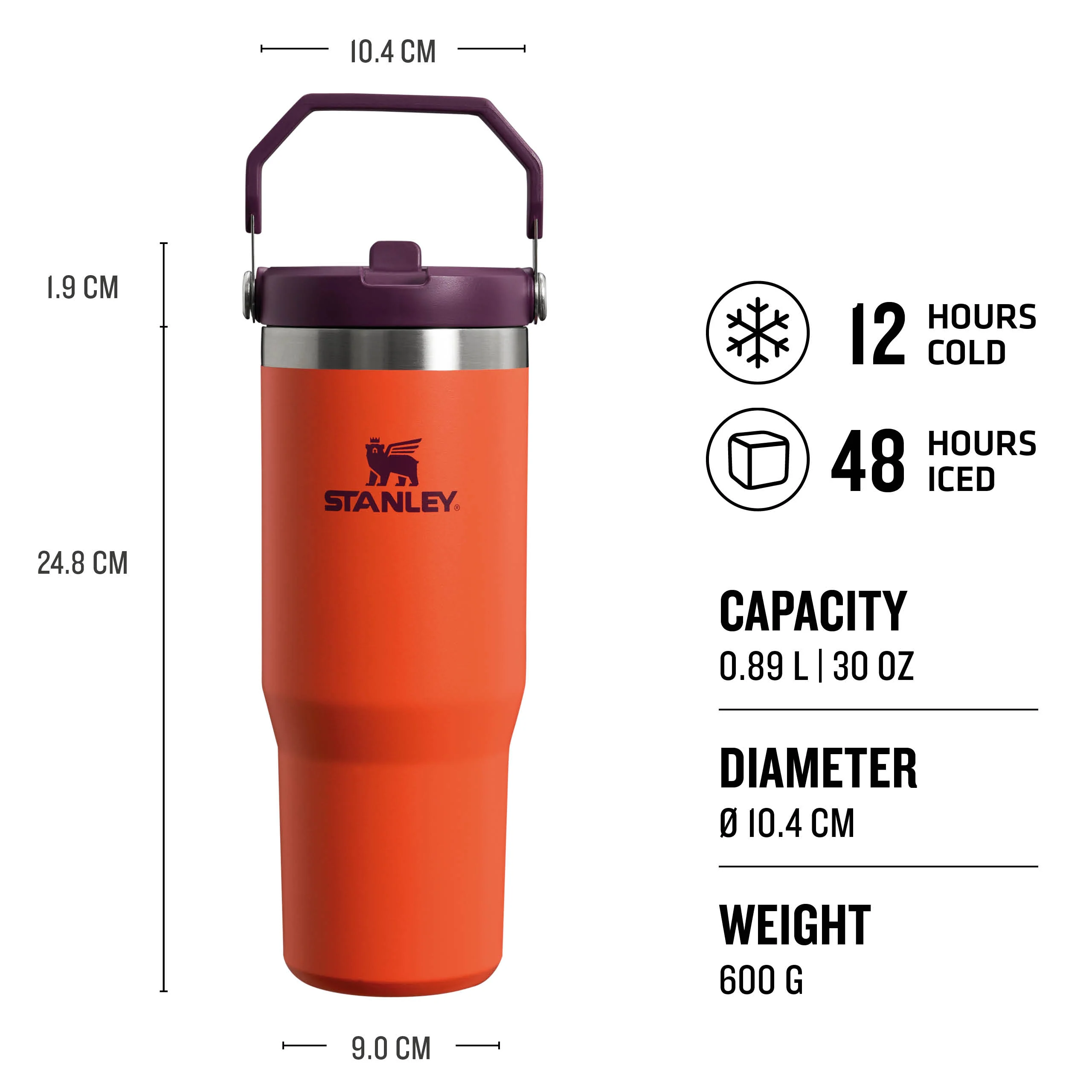 IceFlow™ Flip Straw 2.0 Tumbler | 0.89L - Image 39