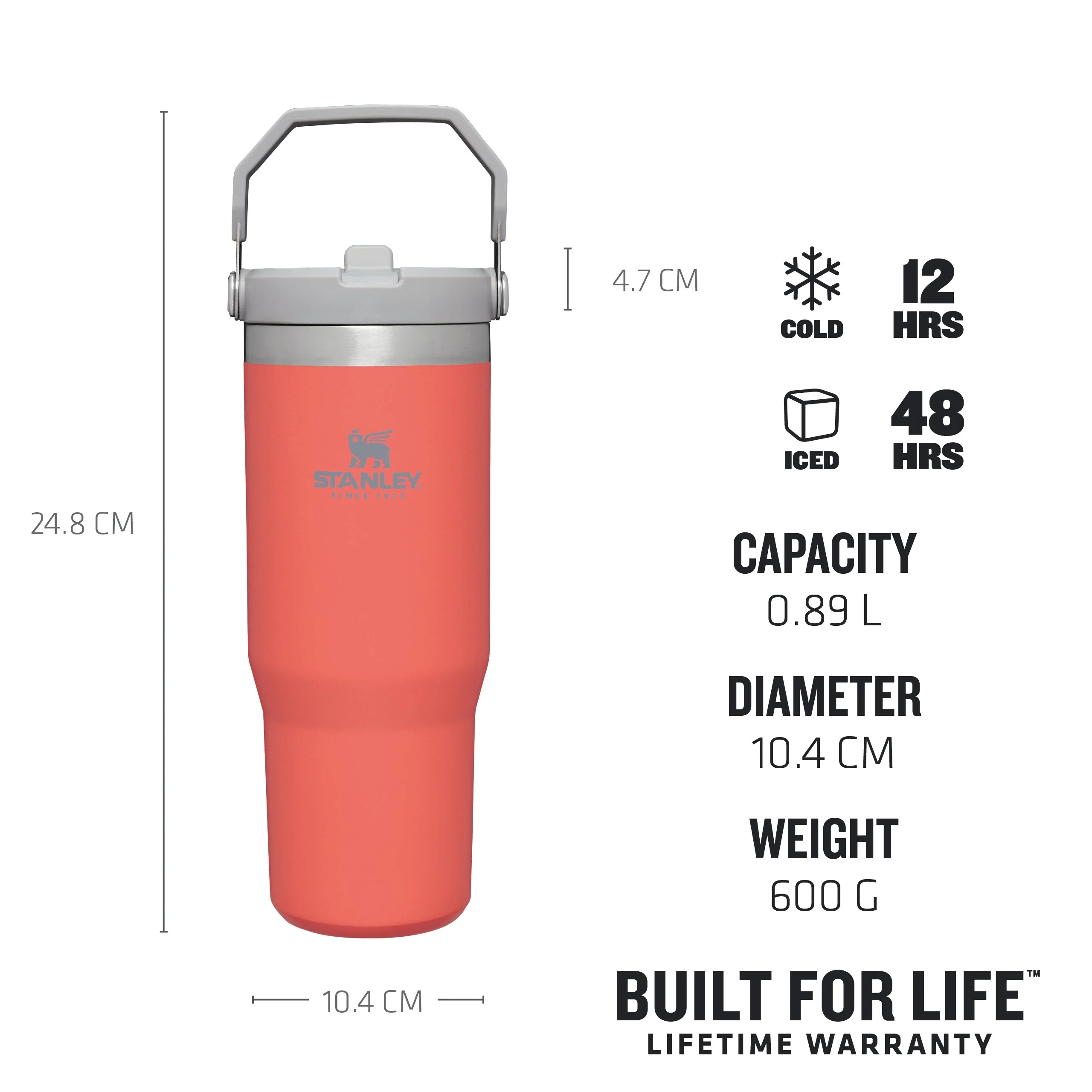 IceFlow™ Flip Straw 2.0 Tumbler | 0.89L - Image 48