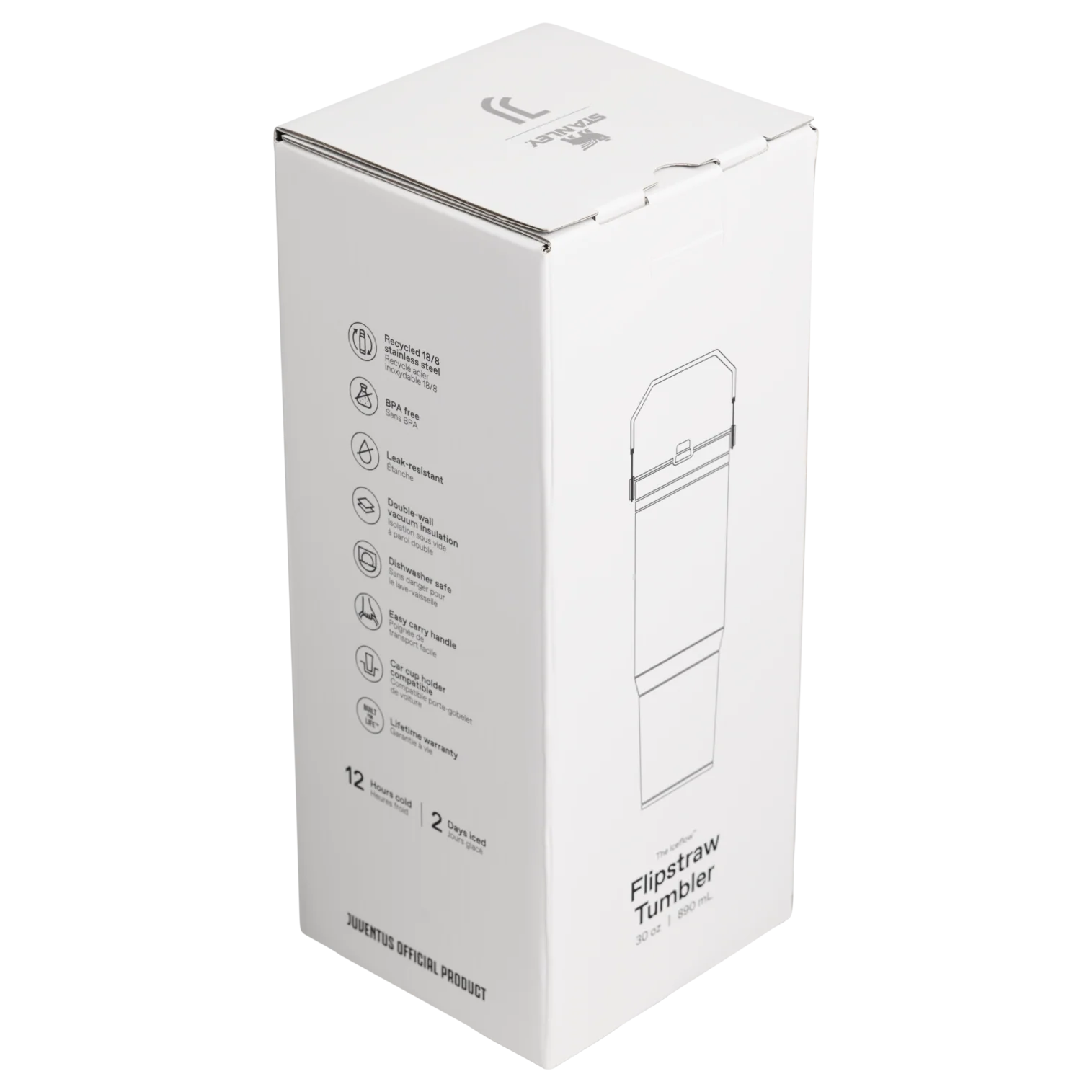 Stanley 1913 x Juventus IceFlowâ„¢ Flip Straw 2.0 Tumbler | 0.89L - Image 7